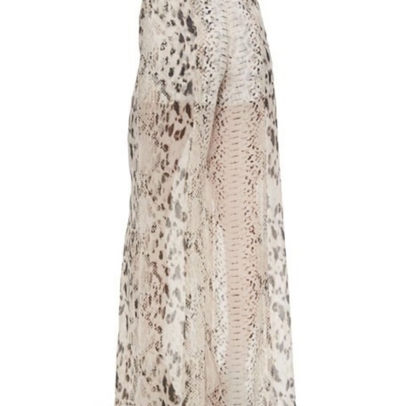 Haute Hippie Silk Chiffon Pants | Animal Print | Wide Leg | NWT | Size 10 - Picture 8 of 8